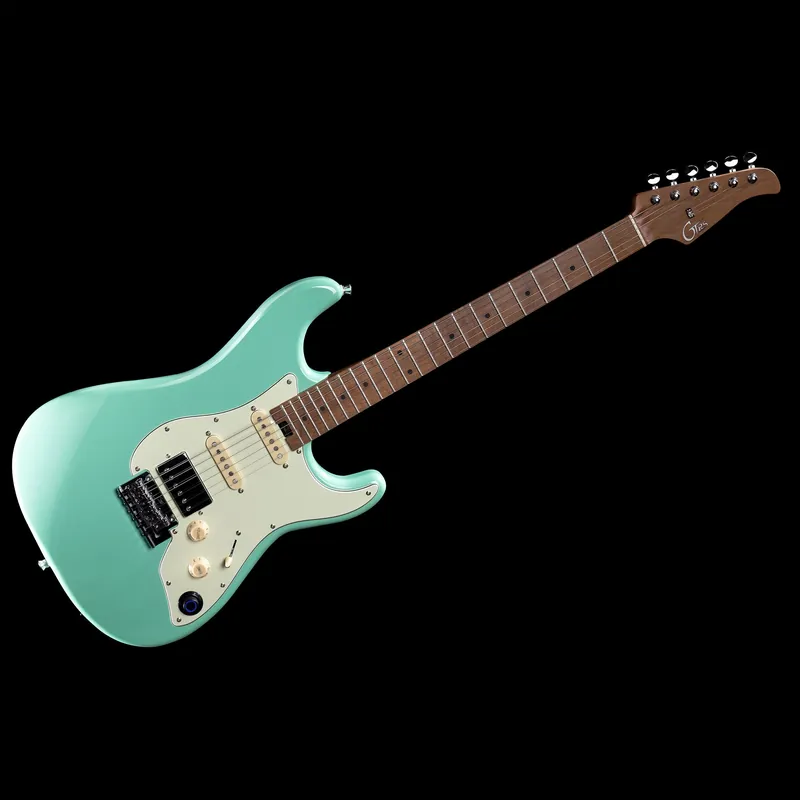 Mooer GTRS S801 Standard 801 Intelligent Guitar, Roasted Maple Neck, Surf Green Instant Buy