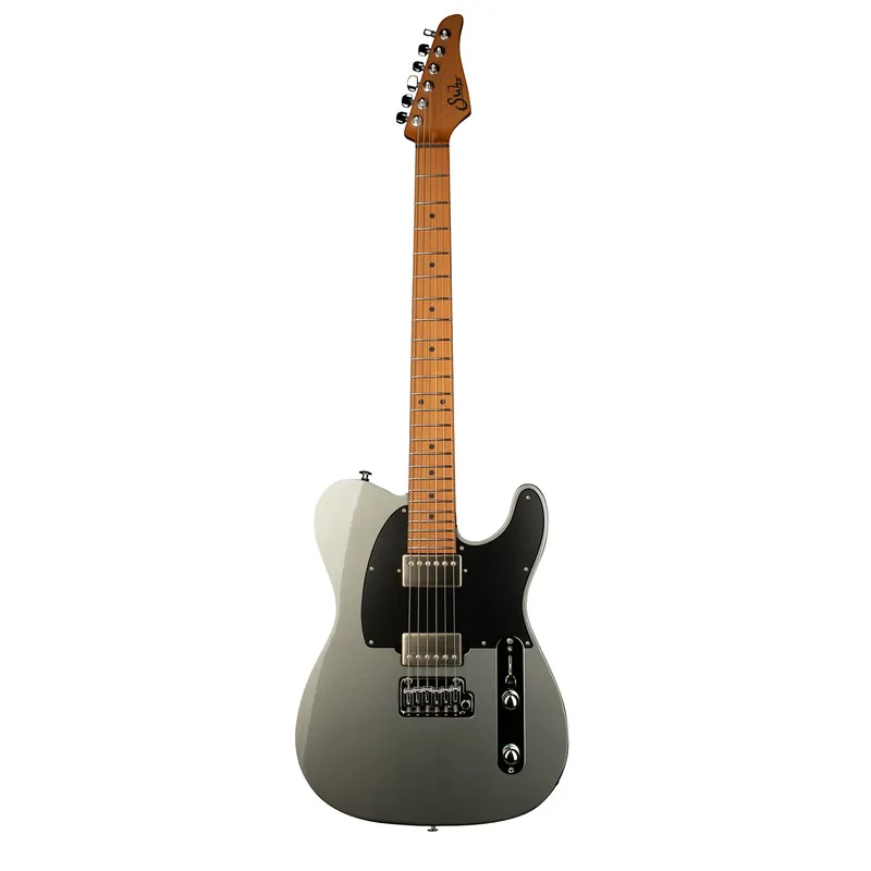 Suhr Andy Wood Signature Modern T Guitar, HH Pickups, 510 Tremolo, AW Silver Modern