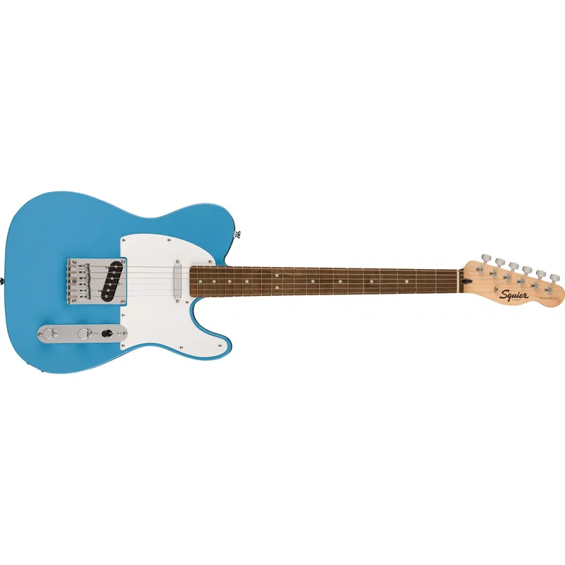 Wholesale Squier Sonic Telecaster Guitar, Laurel Fingerboard, White Pickguard, California Blue