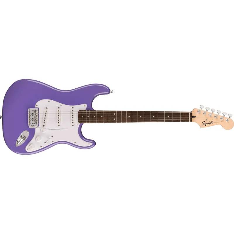 Squier Sonic Stratocaster Guitar, Laurel Fingerboard, White Pickguard, Ultraviolet Limited Offer