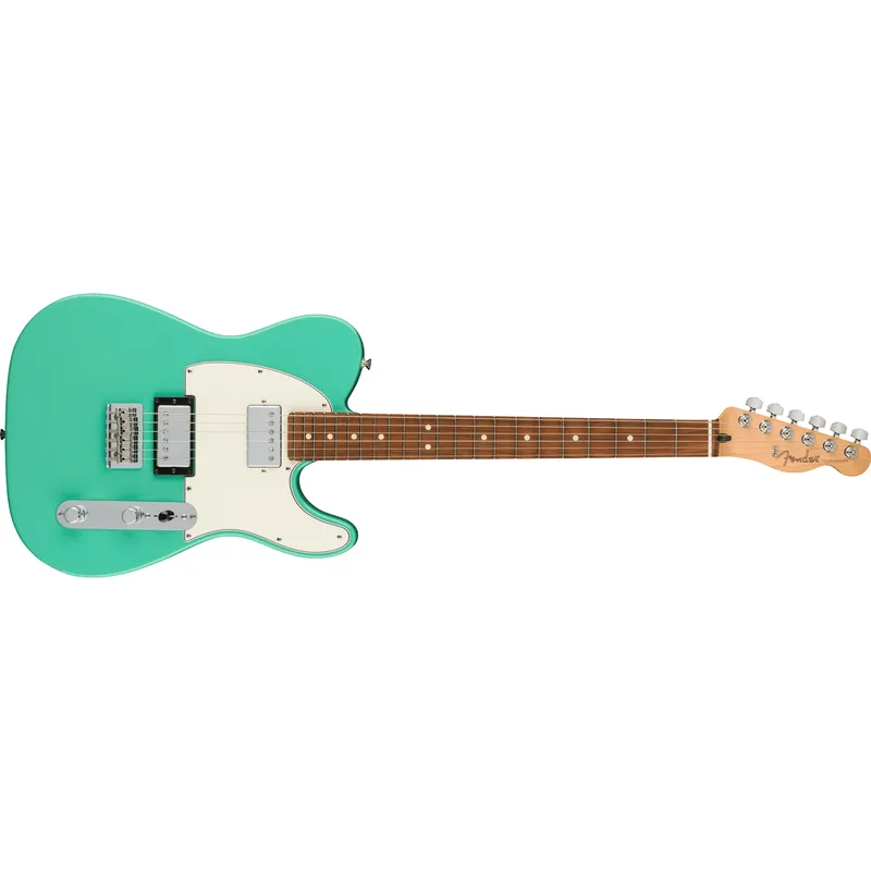 Viral Fender Player Telecaster HH Guitar, Pau Ferro Fingerboard, Sea Foam Green