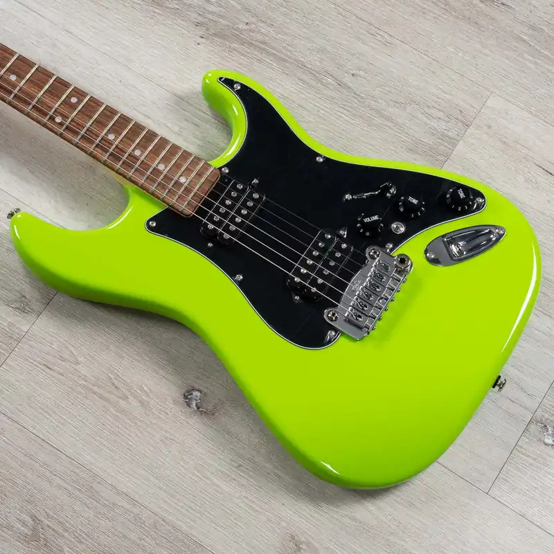 G&L USA Legacy HH Guitar, Caribbean Rosewood Fretboard, Sublime Green Money Back Guarantee
