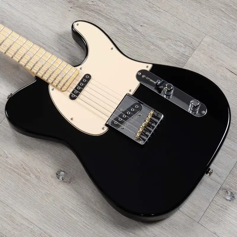 Cheap G&L USA ASAT Classic Guitar, Quartersawn Maple Fretboard, Jet Black