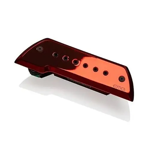 EMG Bajo Rojo Acoustic Guitar Soundhole Pickup, Red Buy Online