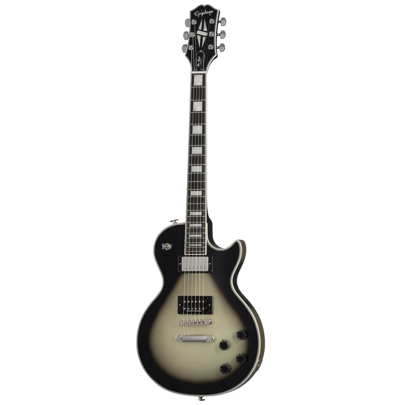 Epiphone Adam Jones Art Collection Les Paul Custom Guitar, Silverburst, FrazettaThe Berserker Same Day Shipping