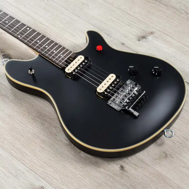 Mega Sale EVH MIJ Series Eddie Van Halen Signature Wolfgang Guitar, Ebony Fingerboard, Stealth