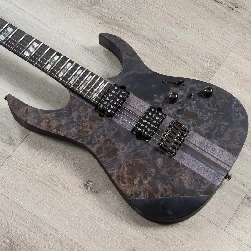 Worldwide Shipping Ibanez RGT1221PB Premium RG Guitar,Ebony Fretboard, Deep Twilight Flat