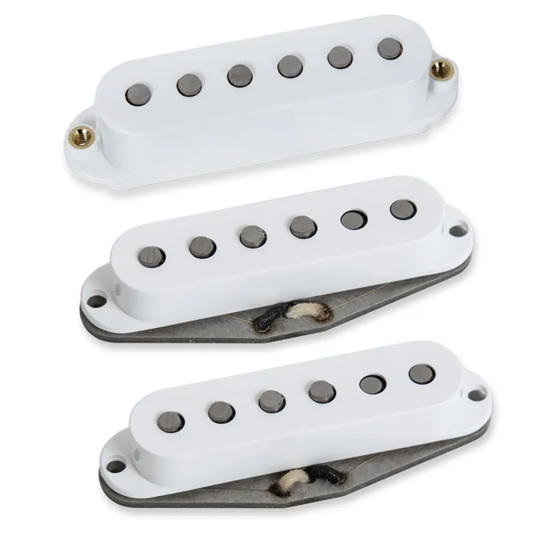 Seymour Duncan Cory Wong Clean Machine Single-Coil Guitar Pickup Set, White Cheap