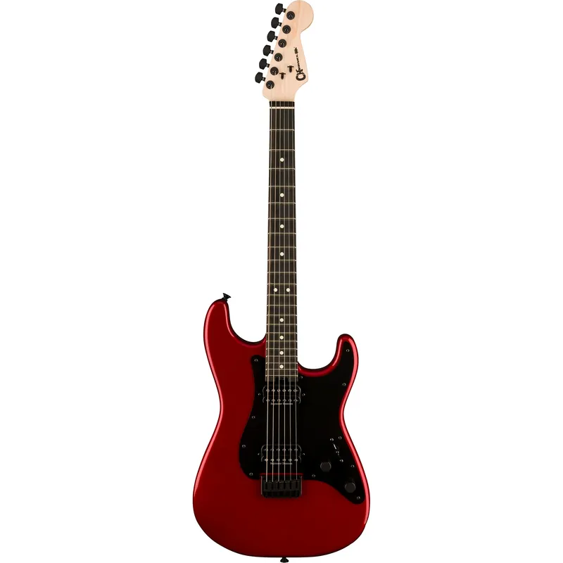 Charvel Pro-Mod So-Cal Style 1 HH HT Guitar, Ebony Fingerboard, Candy Apple Red Modern