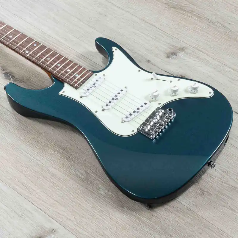 Ibanez AZ2203N AZ Prestige Guitar, Rosewood Fretboard, Antique Turquoise Direct From Manufacturer