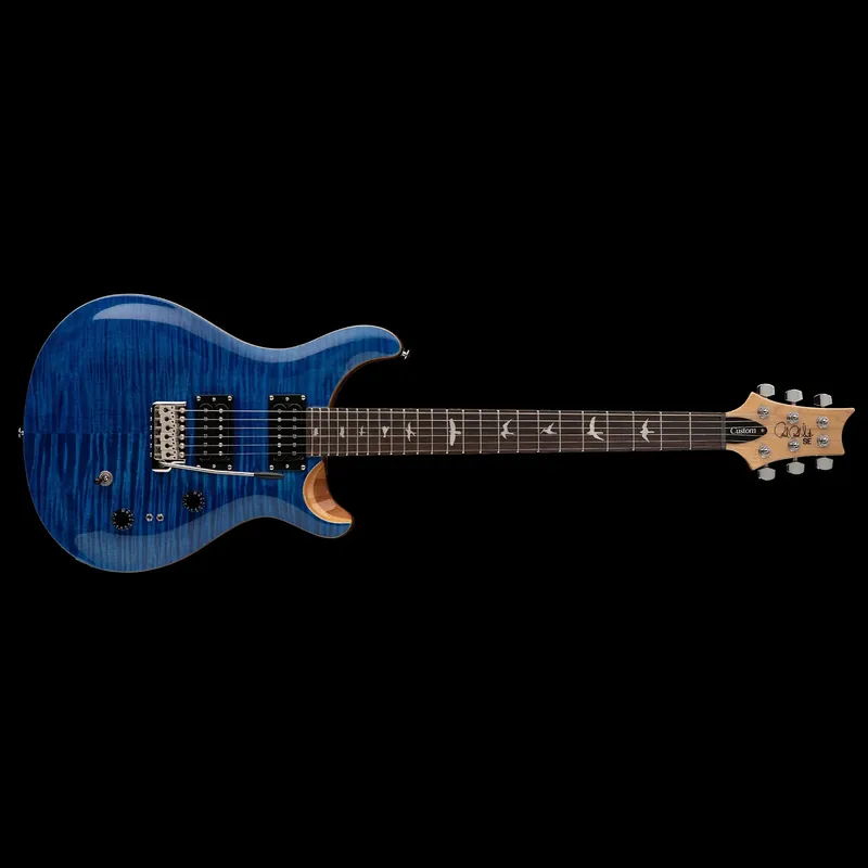 Trusted Brand PRS Paul Reed Smith SE Custom 24-08 Guitar, Rosewood Fretboard, Faded Blue