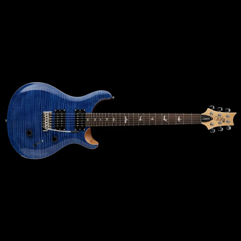 PRS Paul Reed Smith SE Custom 24 Guitar, Rosewood Fretboard, Faded Blue Instant Buy
