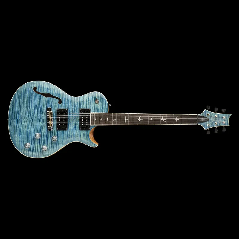 PRS Paul Reed Smith SE Zach Myers Semi-Hollow Guitar, Rosewood Fretboard, Myers Blue Don’t Miss Out