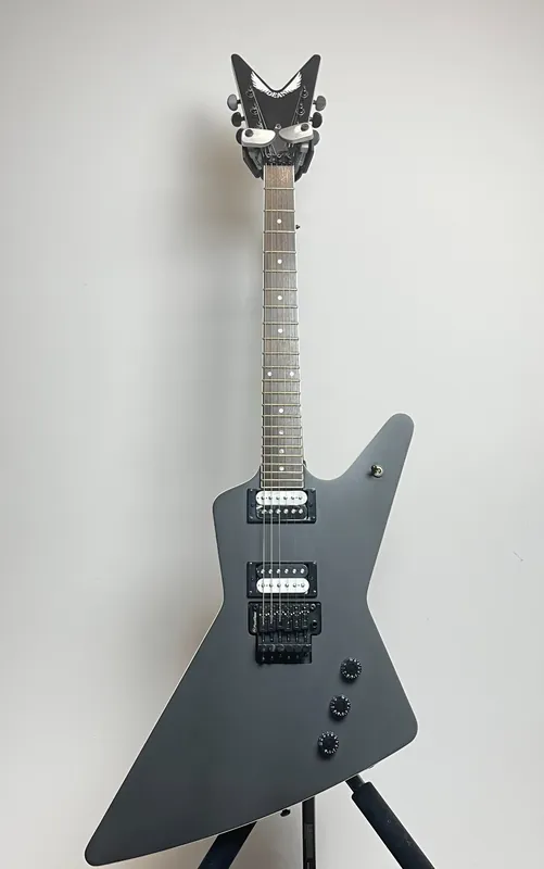 Dean ZX F BKS ZX Floyd Guitar, Indian Rosewood Fretboard, Black Satin ( Open Box ) Low Price