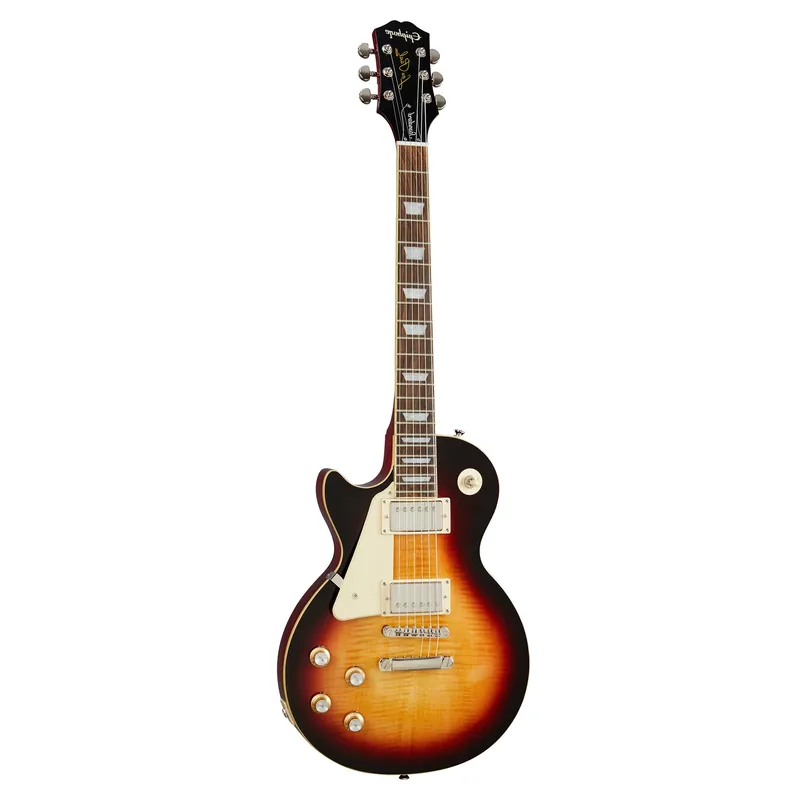 Fresh Stock Epiphone Les Paul Standard 60s Left-Handed Guitar, Indian Laurel Fretboard, Bourbon Burst