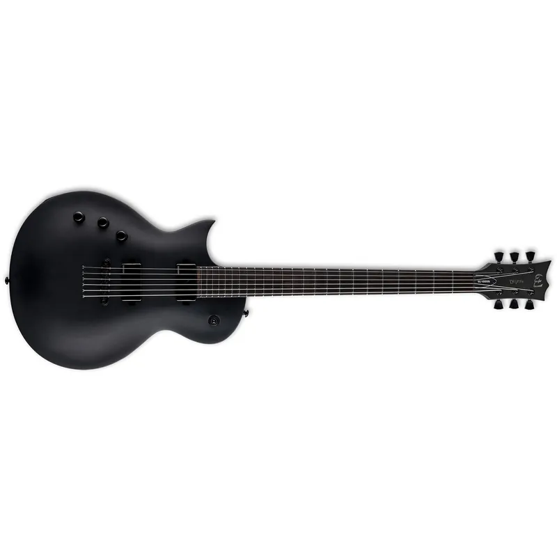 Bulk Order ESP LTD Eclipse EC-1000 Left-Handed Baritone Guitar, Charcoal Metallic Satin