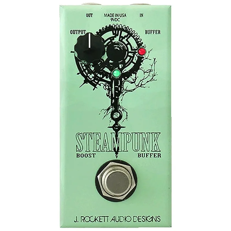 J. Rockett Audio Designs Jet Series Steampunk Boost / Buffer Guitar Effects Pedal, Limited Run Anniversary Collection ( Open Box ) Price Cut