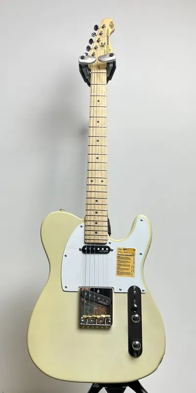 Vintage V58JDAB Jerry Donahue Signature V58 Electric Guitar - Ash Blonde ( Open Box ) Weekend Sale