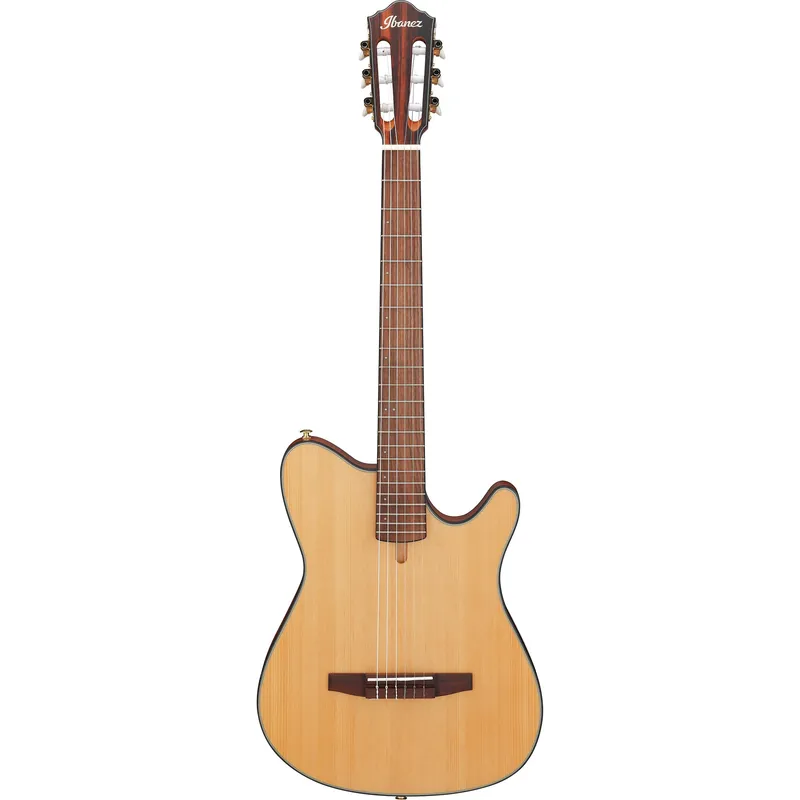 Brand New Ibanez FRH10N FRH Nylon String Acoustic Electric Guitar, Natural Flat