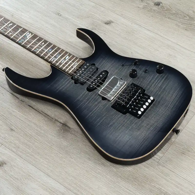 Ibanez RG8870 RG j.custom Guitar, Macassar Ebony Fretboard, Black Rutile Last Chance