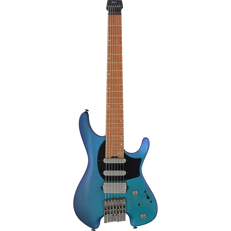 Ibanez Q547 Q Standard 7-String Guitar, Roasted Maple Fretboard, Blue Chameleon Metallic Matte Special Discount