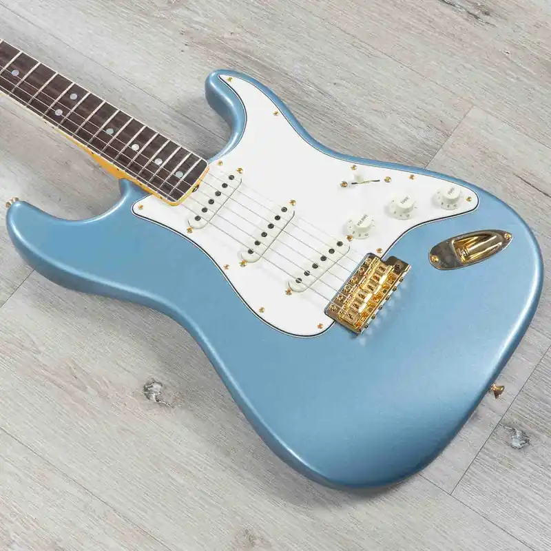 Bulk Order Fender Custom Shop LTD 1965 Stratocaster Closet Classic Guitar, Rosewood, Ice Blue Metallic