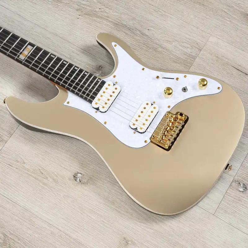 New Release Ibanez KRYS10 Scott LePage Signature Guitar, Fishman Fluence Pickups, Gold