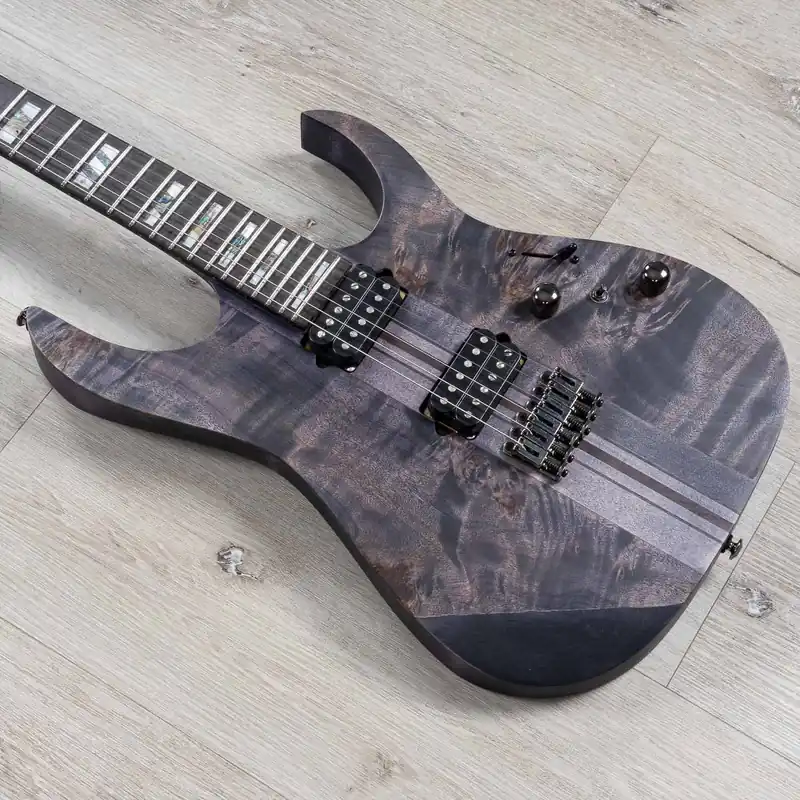 Ibanez Premium RGT1221PB RG Guitar, Ebony Fretboard, Deep Twilight Flat Price Cut
