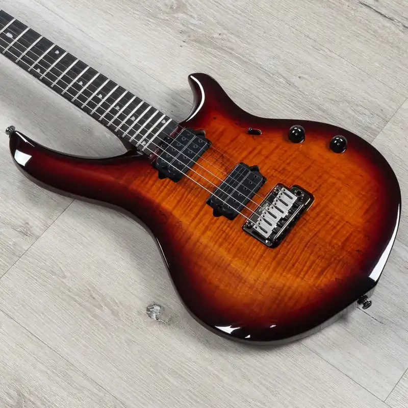 Editor’s Pick Sterling by Music Man John Petrucci Majesty MAJ200 Guitar, Blood OrangeBurst