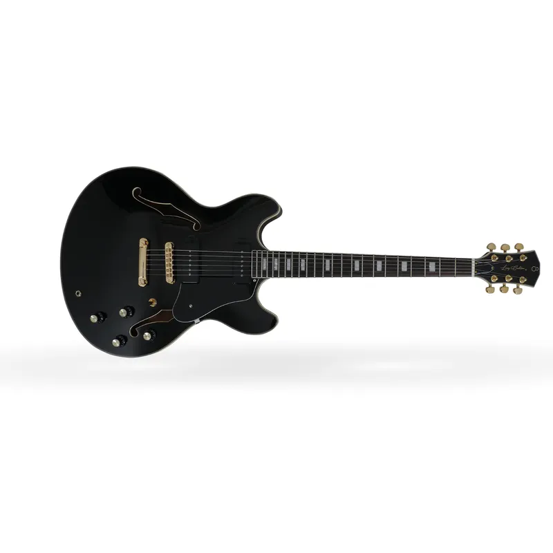 Sire Larry Carlton H7V Semi-Hollow Electric Guitar, Ebony Fretboard, Black Wholesale