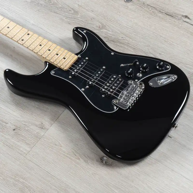 G&L USA Legacy HSS Guitar, Maple Fretboard, Jet Black Gloss Buy Online