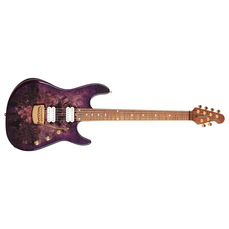 Ernie Ball Music Man Jason Richardson Cutlass HH Guitar, Majora Purple Fan Favorite