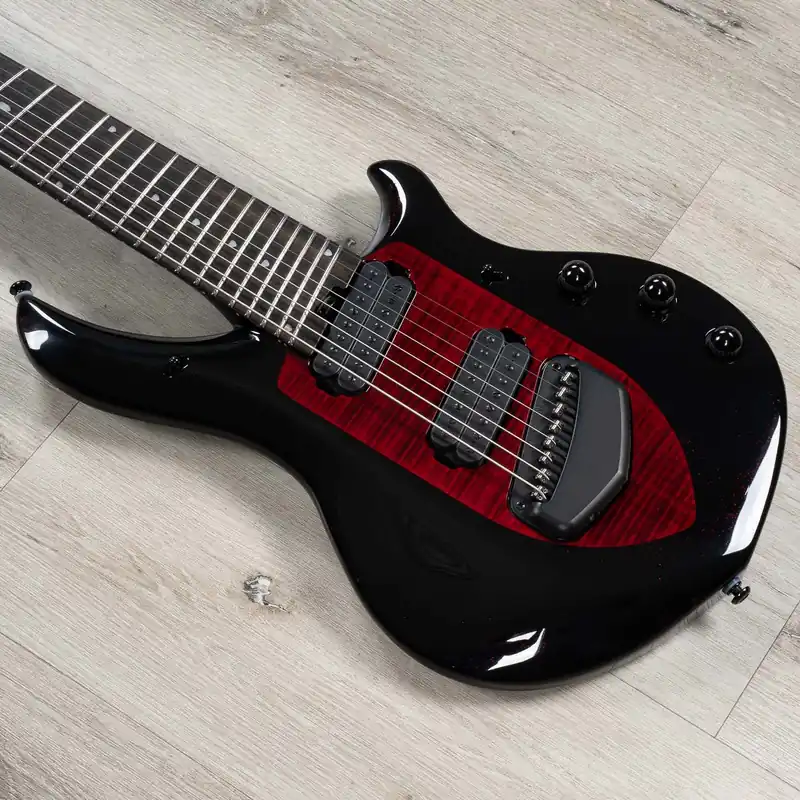 Authentic Ernie Ball Music Man John Petrucci Majesty 8-String Guitar, Sanguine Red