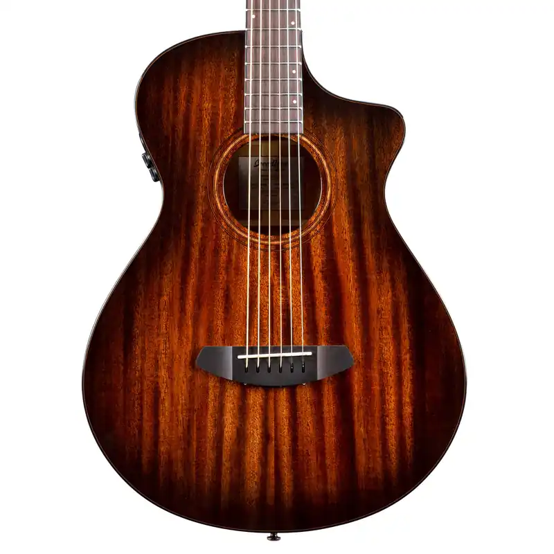 Authentic Breedlove Wildwood Pro Concertina CE Acoustic Electric Guitar, Suede