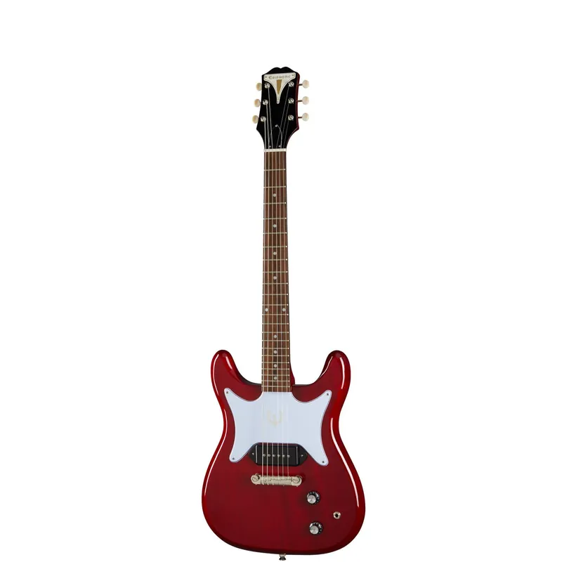 Epiphone Coronet Electric Guitar, Indian Laurel Fretboard, Cherry Finish Final Sale