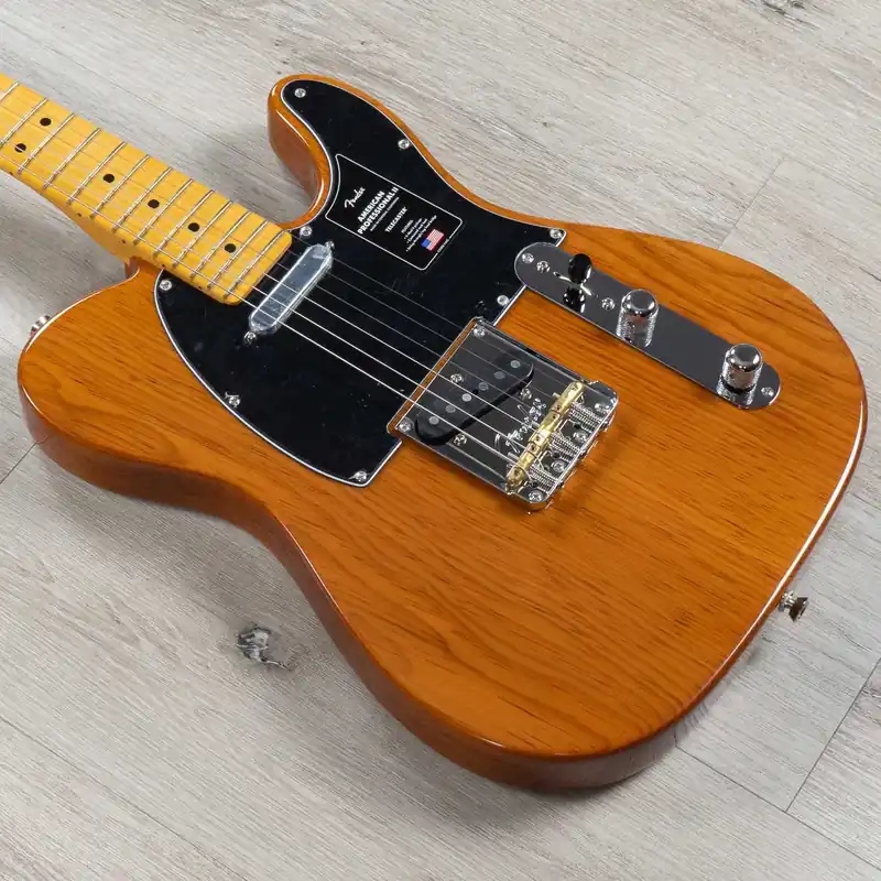 Fender American Professional II Telecaster Guitar, Maple Fretboard, Roasted Pine Budget