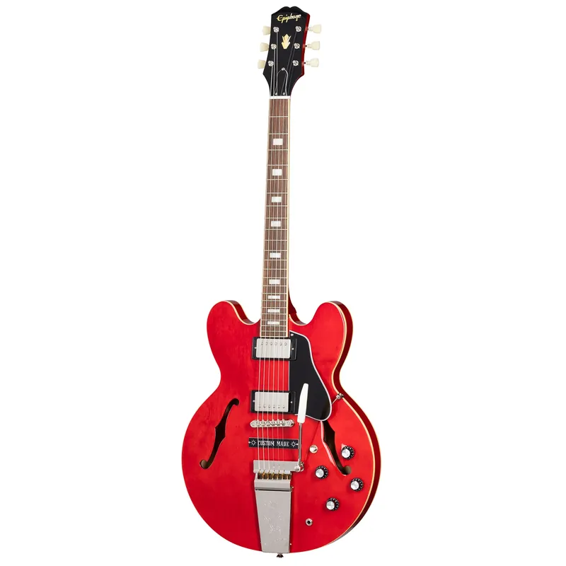 Price Cut Epiphone Joe Bonamassa 1962 ES-335 Guitar, Indian Laurel Fretboard, Maestro Vibrola