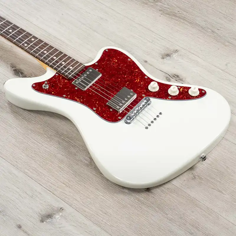 Instant Buy Suhr Classic JM HH Guitar, TP6 Bridge, Indian Rosewood Fretboard, Olympic White