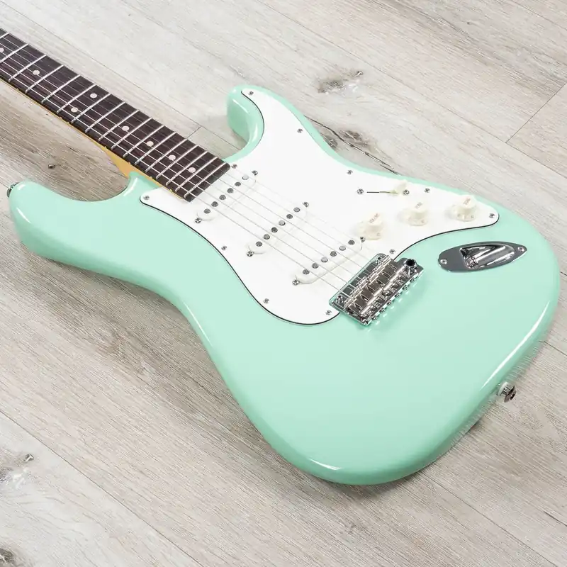 Weekend Sale Suhr Classic S SSS Guitar, Indian Rosewood Fingerboard, Surf Green