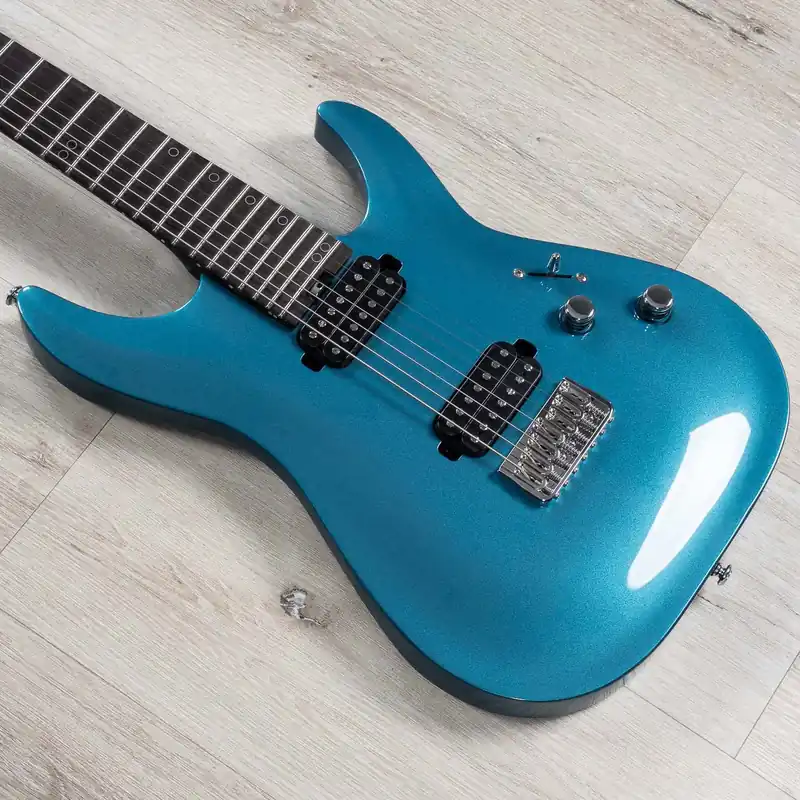 Best Seller Schecter 2941 Aaron Marshall AM-7 7-String Guitar, Macassar Ebony Fretboard, Cobalt Slate