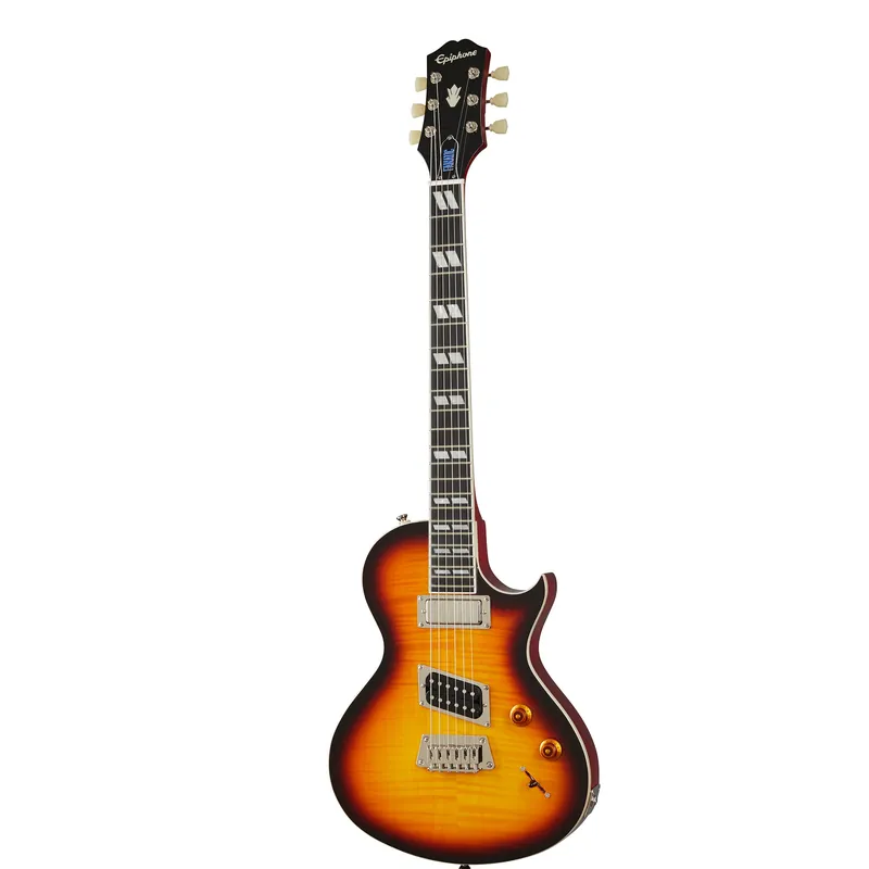 Premium Epiphone Nancy Wilson Signature Fanatic Guitar, Ebony Fretboard, Fireburst