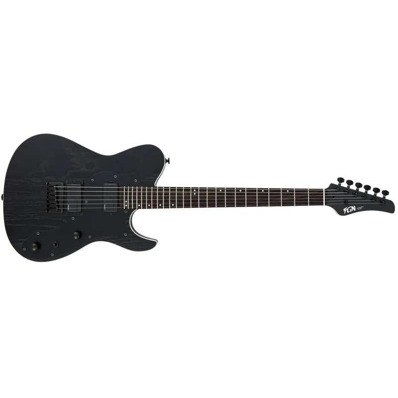 FGN Fujigen JIL2ASHDE664R Iliad Series Guitar, Fishman Fluence Pickups, Open Pore Black While Supplies Last