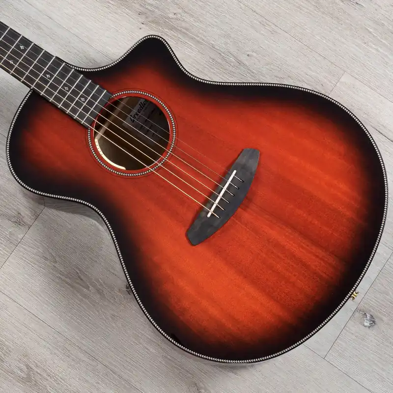 Express Delivery Breedlove Oregon Concert Ember CE Myrtlewood-Myrtlewood LTD Acoustic Electric Guitar