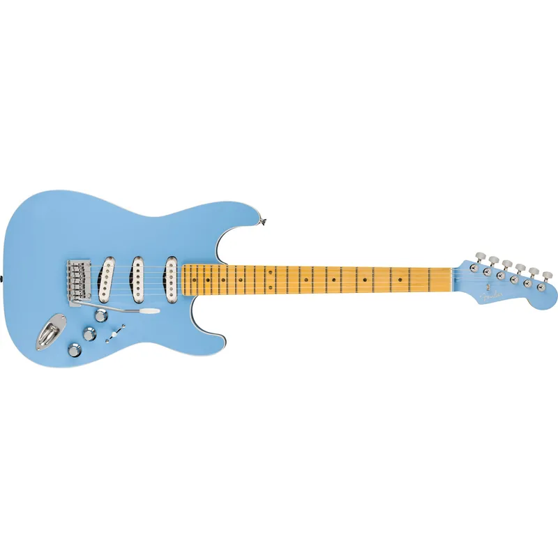 Holiday Sale Fender Aerodyne Special Stratocaster Guitar, Maple Fretboard, California Blue