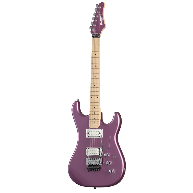 Kramer KPCPPMCF1 Pacer Classic Guitar, Maple Fretboard, Purple Passion Metallic Today Only