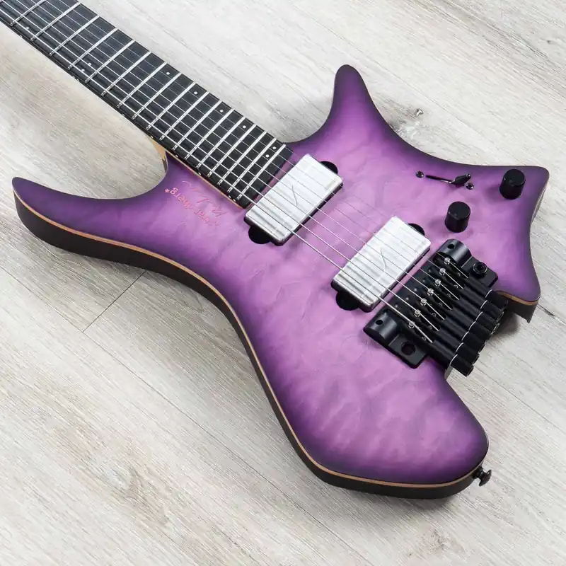 Exclusive Offer Strandberg Boden Prog NX 7 Headless 7-String Multi-Scale Guitar, Twilight Purple