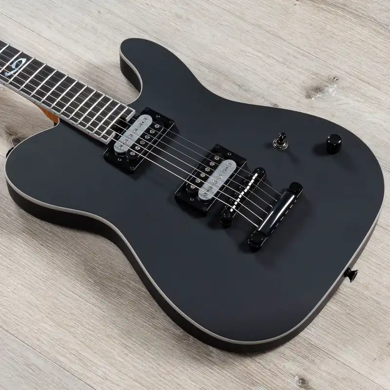 Charvel Joe Duplantier USA Signature San Dimas Style 2 Guitar, Ebony Fretboard, Satin Black High Quality