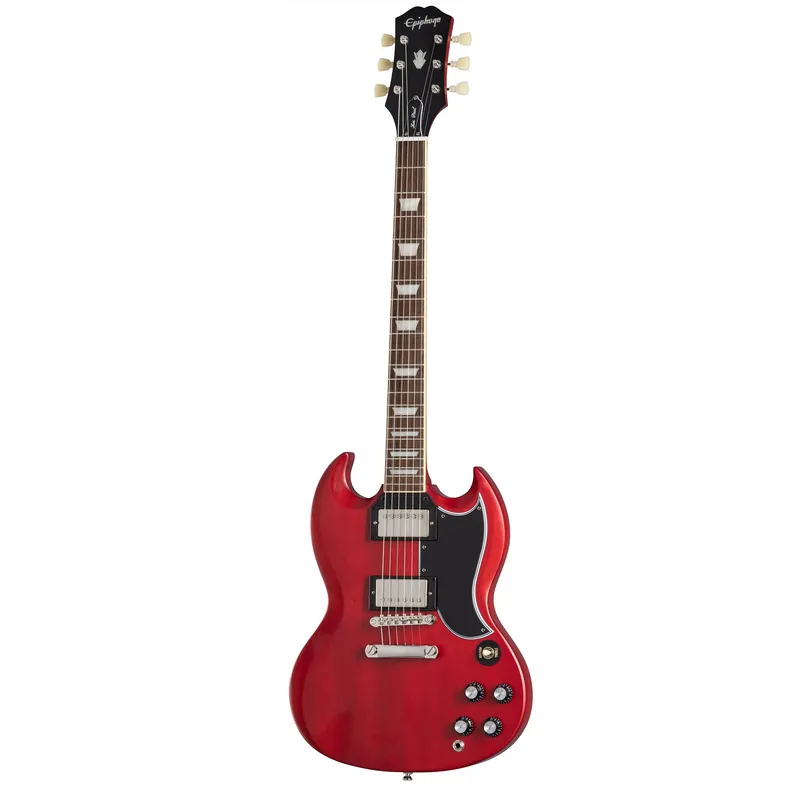 Epiphone EIGC61SGACHNH1 1961 Les Paul SG Standard Guitar, Aged Sixties Cherry Next Day Delivery