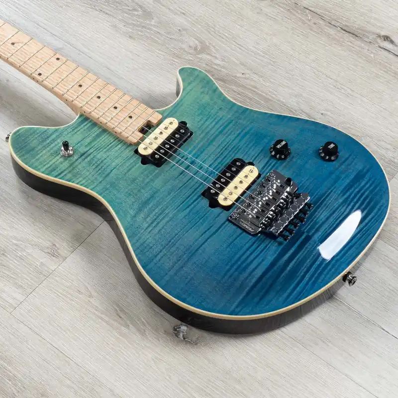 While Supplies Last Peavey HP 2 Deep Ocean Electric Guitar, Maple Neck and board, Floyd Rose