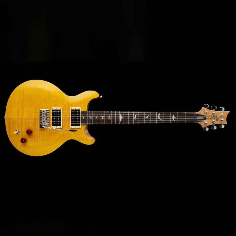 PRS Paul Reed Smith SE Santana Guitar, Rosewood Fretboard, Santana Yellow Super Sale